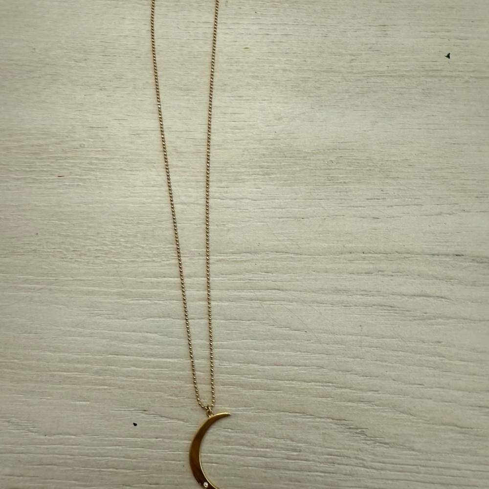 Crescent Moon Pendant Necklace 
ARIEL GORDON JEWELRY